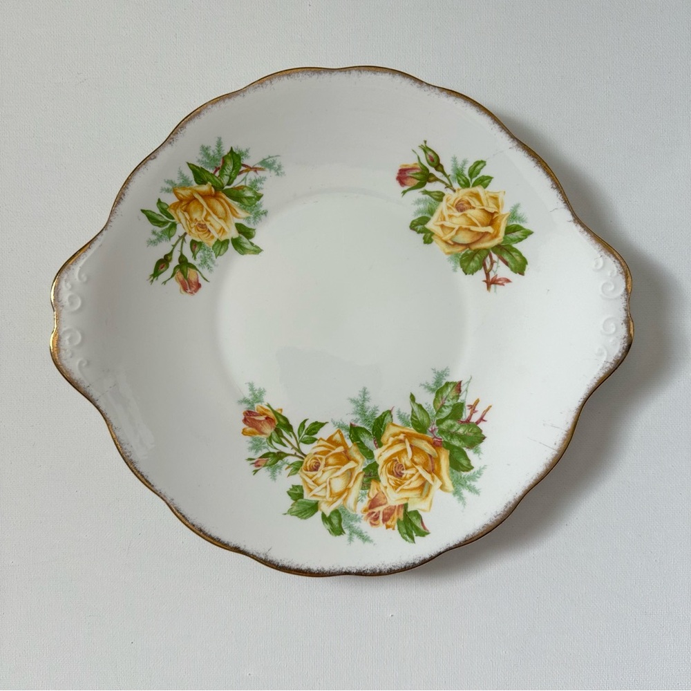 Vintage Royal Albert Plate - Tea Rose